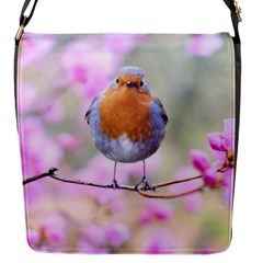 Spring Bird Bird Spring Robin Flap Messenger Bag (s) by Celenk