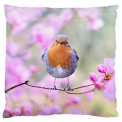 Spring Bird Bird Spring Robin Standard Flano Cushion Case (one Side) by Celenk