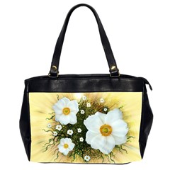 Summer Anemone Sylvestris Office Handbags (2 Sides)  by Celenk