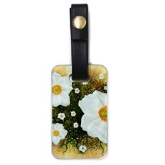 Summer Anemone Sylvestris Luggage Tags (one Side)  by Celenk