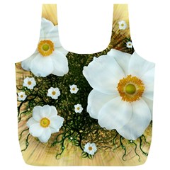 Summer Anemone Sylvestris Full Print Recycle Bags (l)  by Celenk