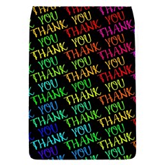 Thank You Font Colorful Word Color Flap Covers (s)  by Celenk