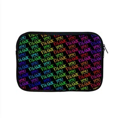 Thank You Font Colorful Word Color Apple Macbook Pro 15  Zipper Case by Celenk