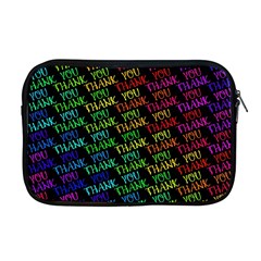 Thank You Font Colorful Word Color Apple Macbook Pro 17  Zipper Case by Celenk