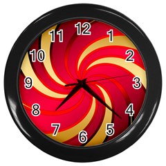 Tinker Color Share Many About Wall Clocks (black) by Celenk