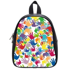 Volunteers Hands Voluntary Wrap School Bag (small)