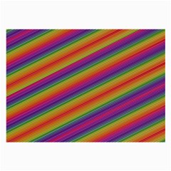 Spectrum Psychedelic Green Large Glasses Cloth (2-side) by Celenk