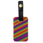 Spectrum Psychedelic Green Luggage Tags (One Side)  Front