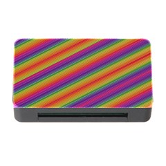 Spectrum Psychedelic Green Memory Card Reader With Cf by Celenk