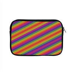 Spectrum Psychedelic Green Apple Macbook Pro 15  Zipper Case by Celenk