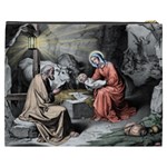 The birth of Christ Cosmetic Bag (XXXL)  Back