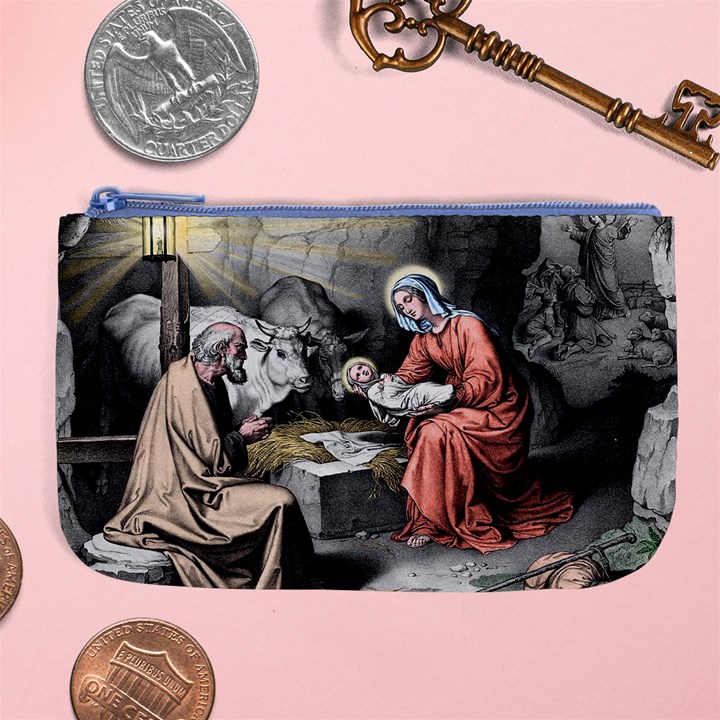 The birth of Christ Large Coin Purse