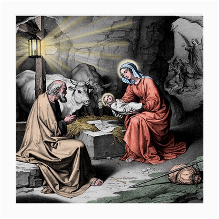 The birth of Christ Medium Glasses Cloth