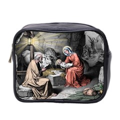 The Birth Of Christ Mini Toiletries Bag 2-side by Valentinaart