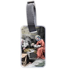 The Birth Of Christ Luggage Tags (two Sides) by Valentinaart