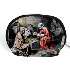 The Birth Of Christ Accessory Pouches (medium)  by Valentinaart