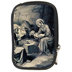 The Birth Of Christ Compact Camera Cases by Valentinaart