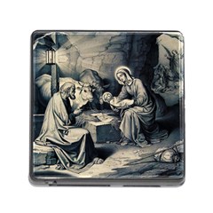 The Birth Of Christ Memory Card Reader (square) by Valentinaart