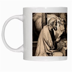 The Birth Of Christ White Mugs