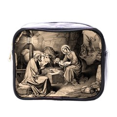 The Birth Of Christ Mini Toiletries Bags by Valentinaart