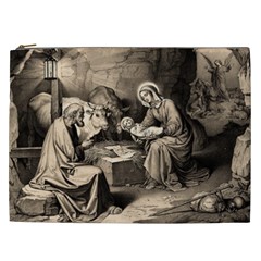 The Birth Of Christ Cosmetic Bag (xxl)  by Valentinaart