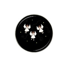 Christmas Angels  Hat Clip Ball Marker (4 Pack) by Valentinaart