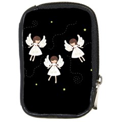 Christmas Angels  Compact Camera Cases by Valentinaart