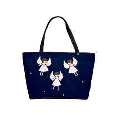 Christmas Angels  Shoulder Handbags by Valentinaart