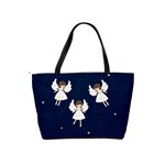 Christmas angels  Shoulder Handbags Back