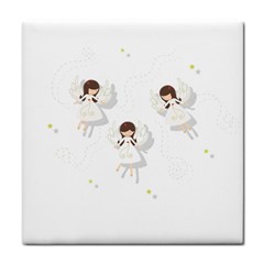 Christmas Angels  Tile Coasters by Valentinaart