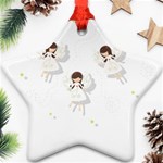 Christmas angels  Ornament (Star) Front