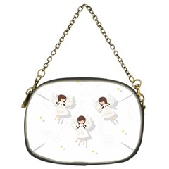 Christmas Angels  Chain Purses (one Side)  by Valentinaart