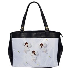 Christmas Angels  Office Handbags by Valentinaart