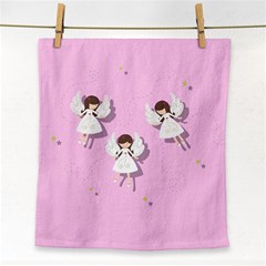 Christmas Angels  Face Towel by Valentinaart