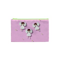 Christmas Angels  Cosmetic Bag (xs) by Valentinaart