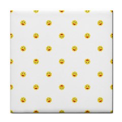 Happy Sun Motif Kids Seamless Pattern Face Towel by dflcprintsclothing