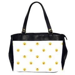 Happy Sun Motif Kids Seamless Pattern Office Handbags (2 Sides) 