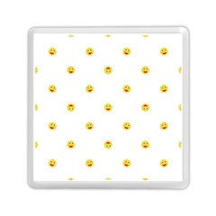 Happy Sun Motif Kids Seamless Pattern Memory Card Reader (square) 