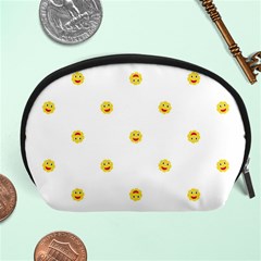 Happy Sun Motif Kids Seamless Pattern Accessory Pouches (large) 