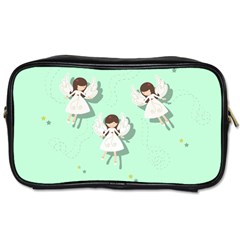 Christmas Angels  Toiletries Bags 2-side by Valentinaart