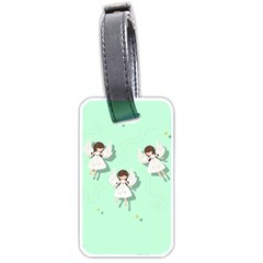 Christmas Angels  Luggage Tags (one Side)  by Valentinaart