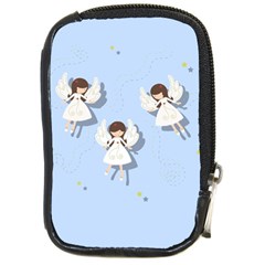 Christmas Angels  Compact Camera Cases by Valentinaart