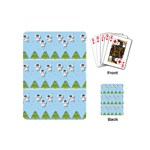 Christmas angels  Playing Cards (Mini)  Back