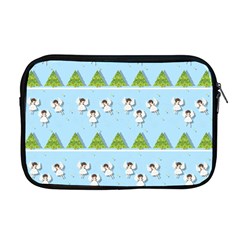 Christmas Angels  Apple Macbook Pro 17  Zipper Case by Valentinaart