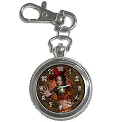 Steampunk, Wonderful Steampunk Lady Key Chain Watches by FantasyWorld7