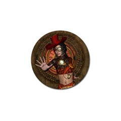 Steampunk, Wonderful Steampunk Lady Golf Ball Marker (4 Pack) by FantasyWorld7