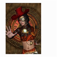 Steampunk, Wonderful Steampunk Lady Small Garden Flag (Two Sides)