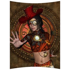 Steampunk, Wonderful Steampunk Lady Back Support Cushion