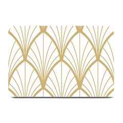 Art Deco, Beautiful,fan Pattern, Gold,white,vintage,1920 Era, Elegant,chic,vintage Plate Mats by NouveauDesign