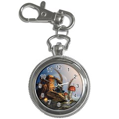 Wonderful Seascape With Mushroom House Key Chain Watches by FantasyWorld7